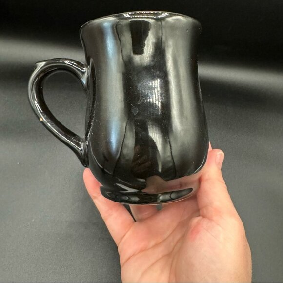 Scorpio Gold and Black Curved Coffee Mug - Picture 9 of 16